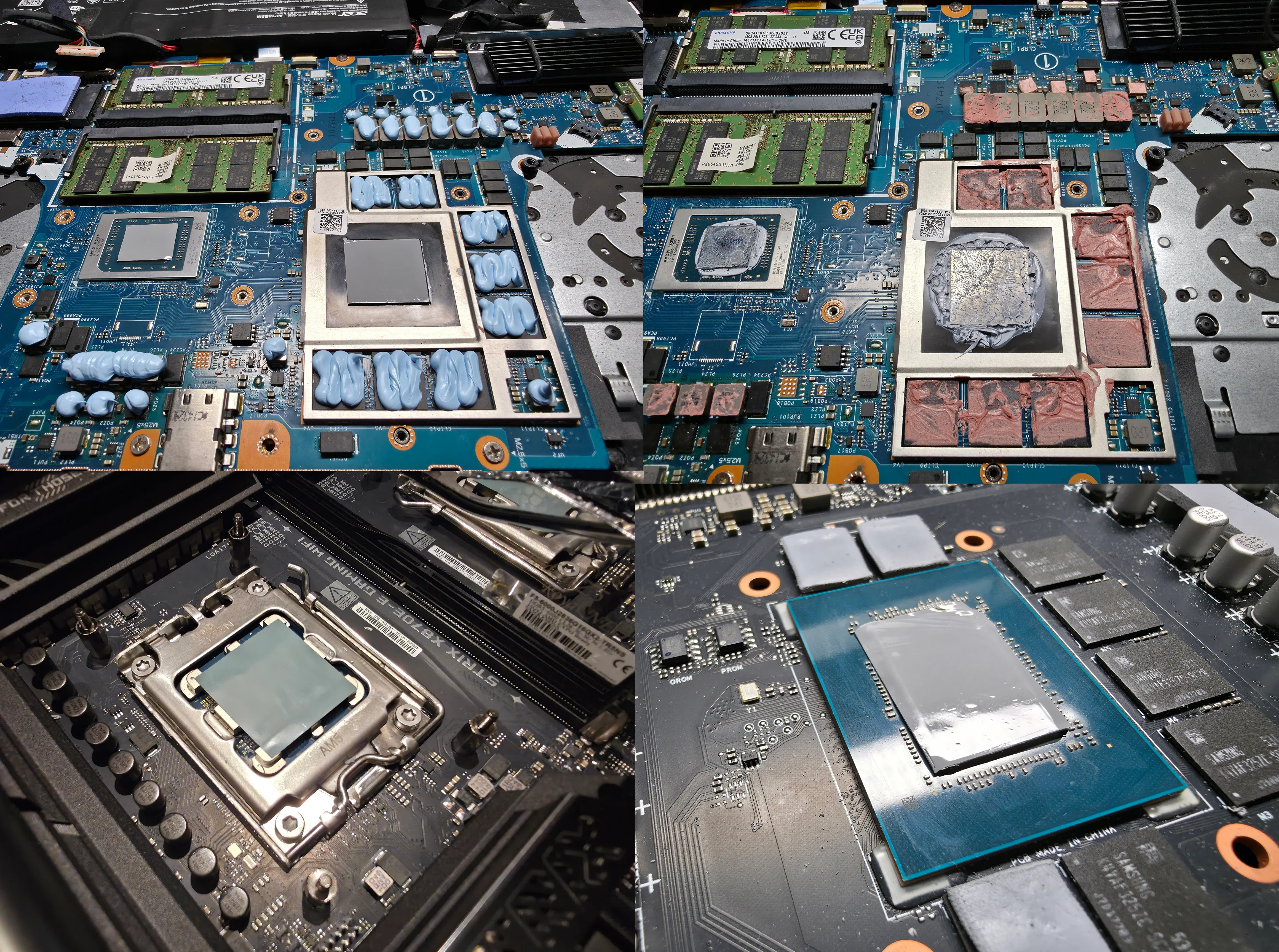 Termopad PTM 7950 na GPU — testy temperatur i serwis | Iconic Serwis