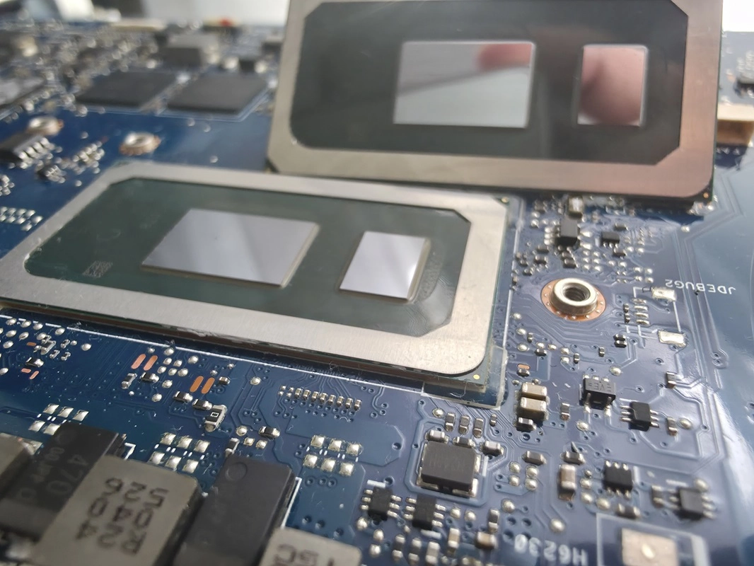 Lutowanie układów BGA na płycie głównej